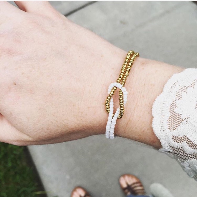 A knot love bracelet A bracelet to take
